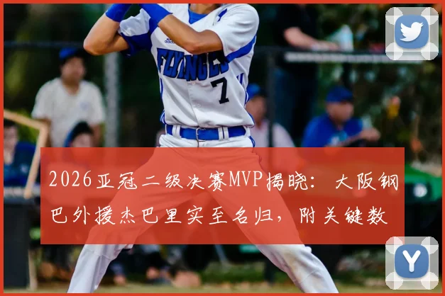 2026亚冠二级决赛MVP揭晓:大阪钢巴外援杰巴里实至名归,附关键数据与球队战绩深度回顾